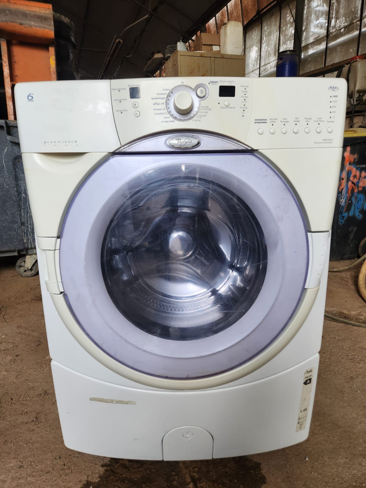 Machine à laver whirpool XXL