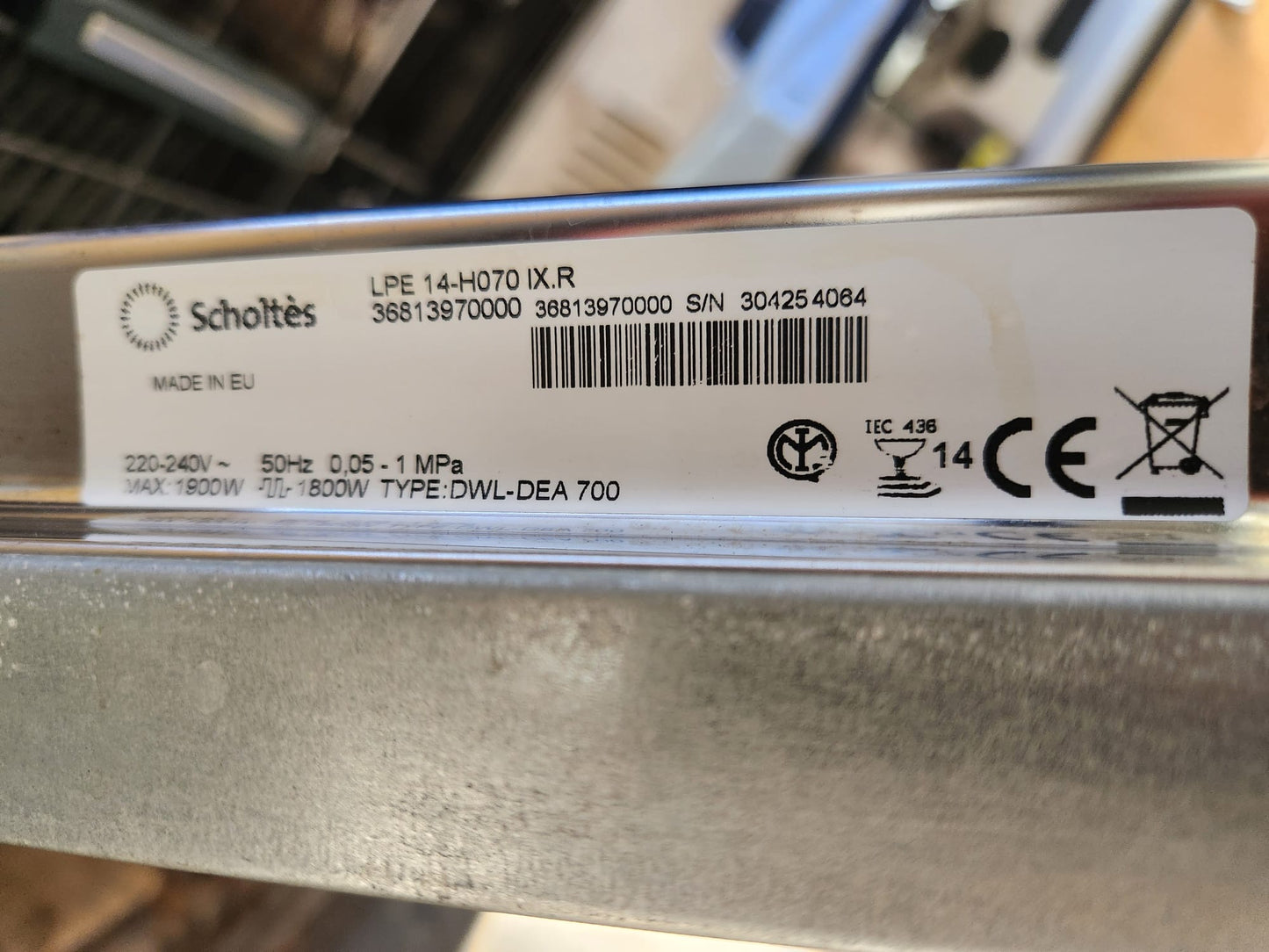 Lave vaisselle encastrable