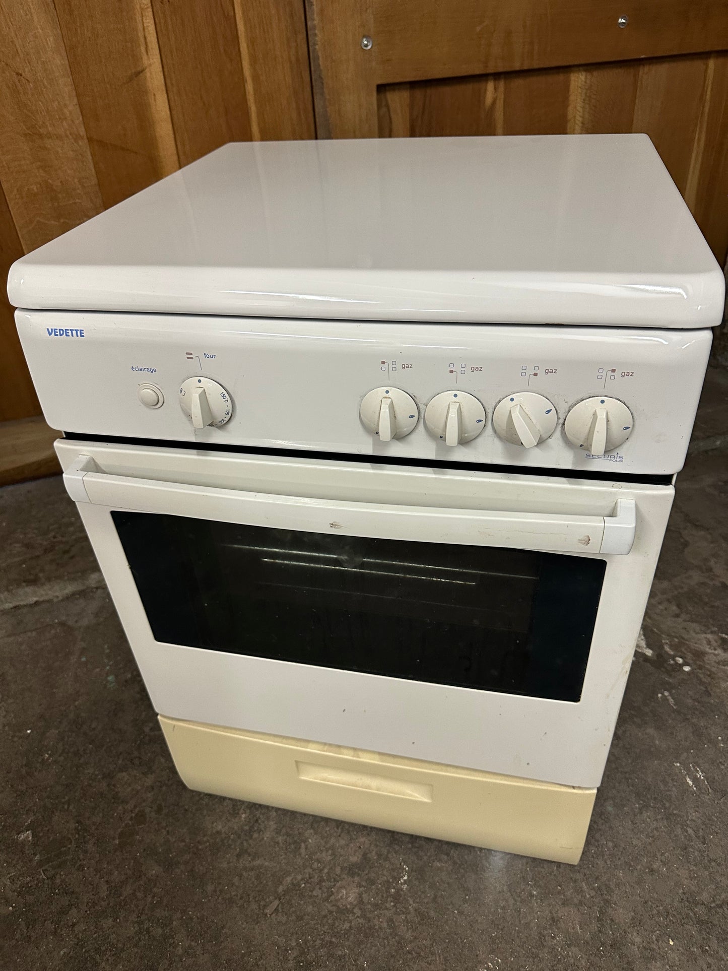 Cuisinière électrique et gaz bouteille