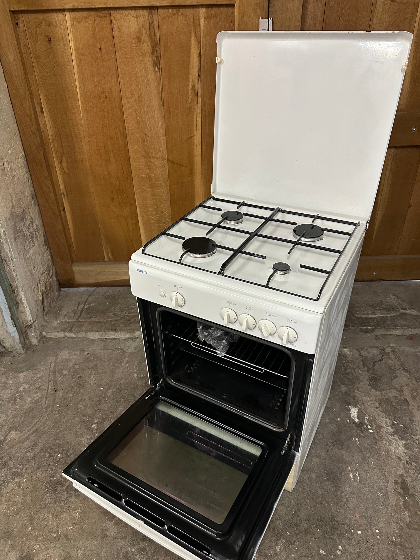 Cuisinière électrique et gaz bouteille
